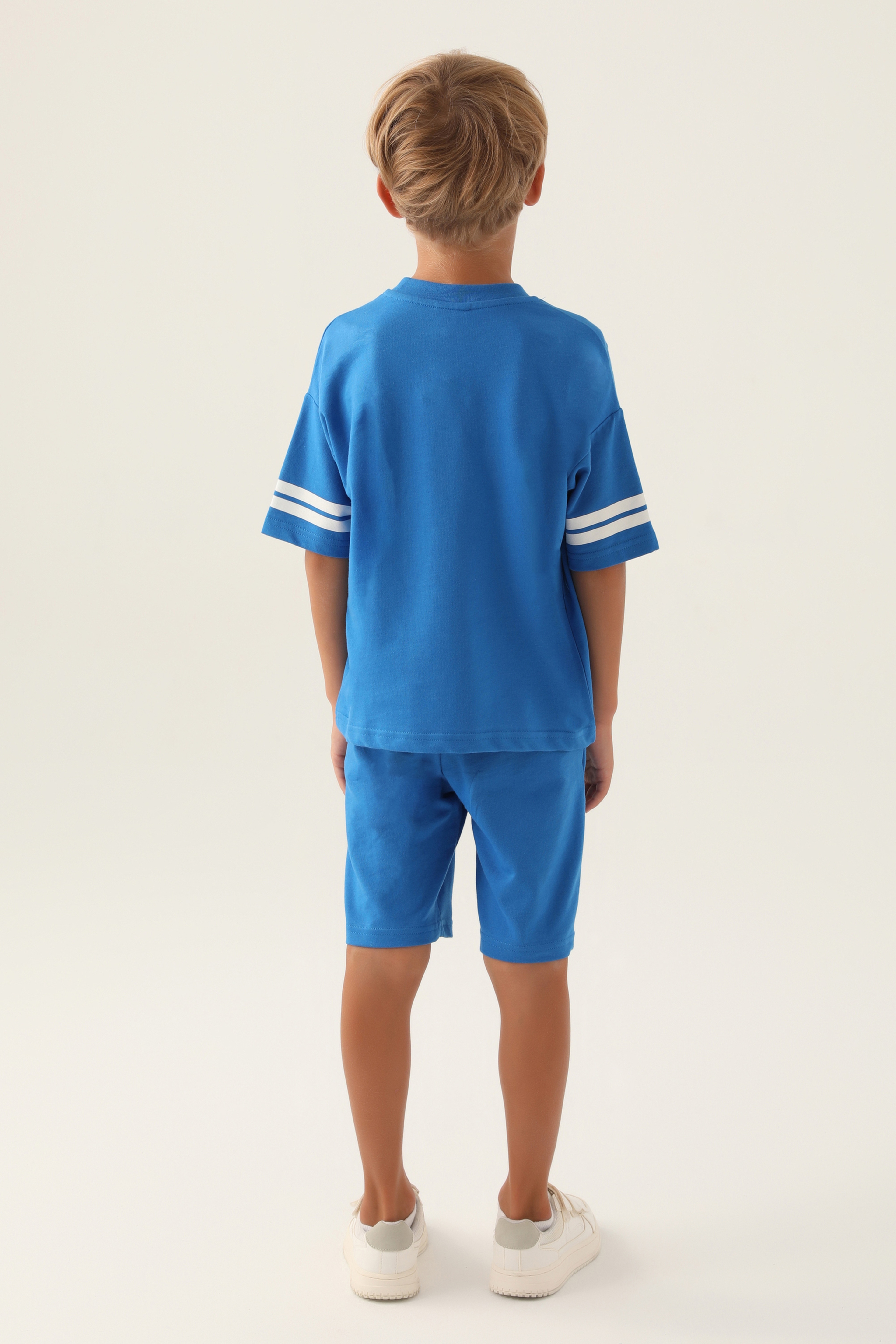 Erkek Çocuk Kobalt Mavi Pijama Takımı