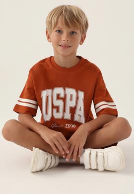 Erkek Çocuk Kiremit Pijama Takımı - 50291567017