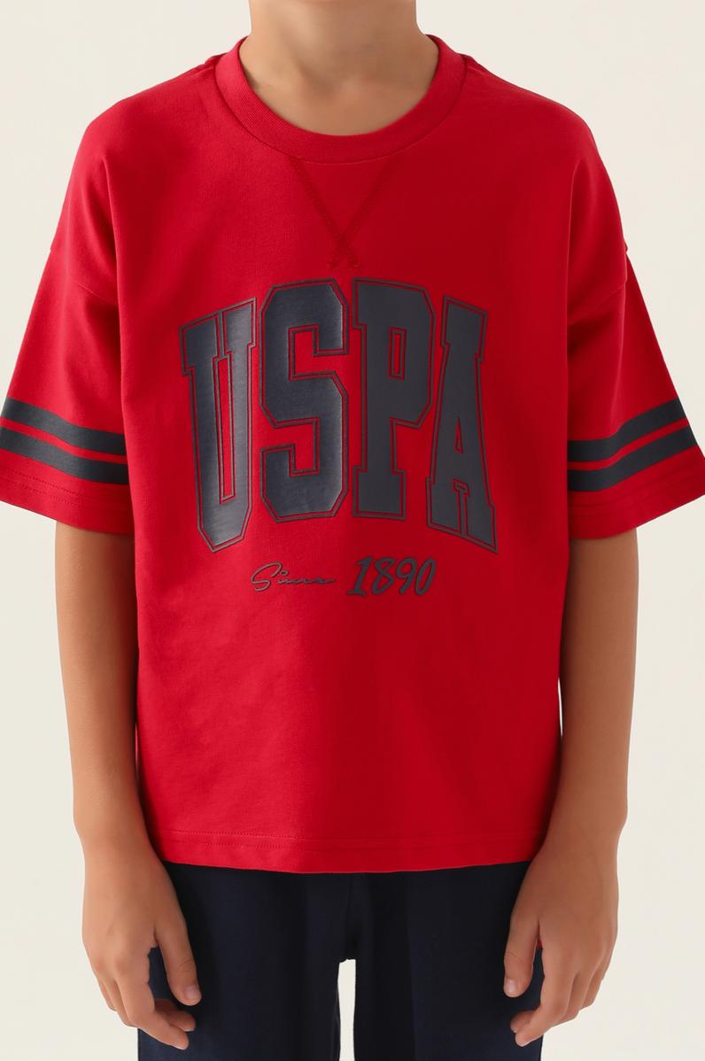 Erkek Çocuk Kırmızı Pijama Takımı