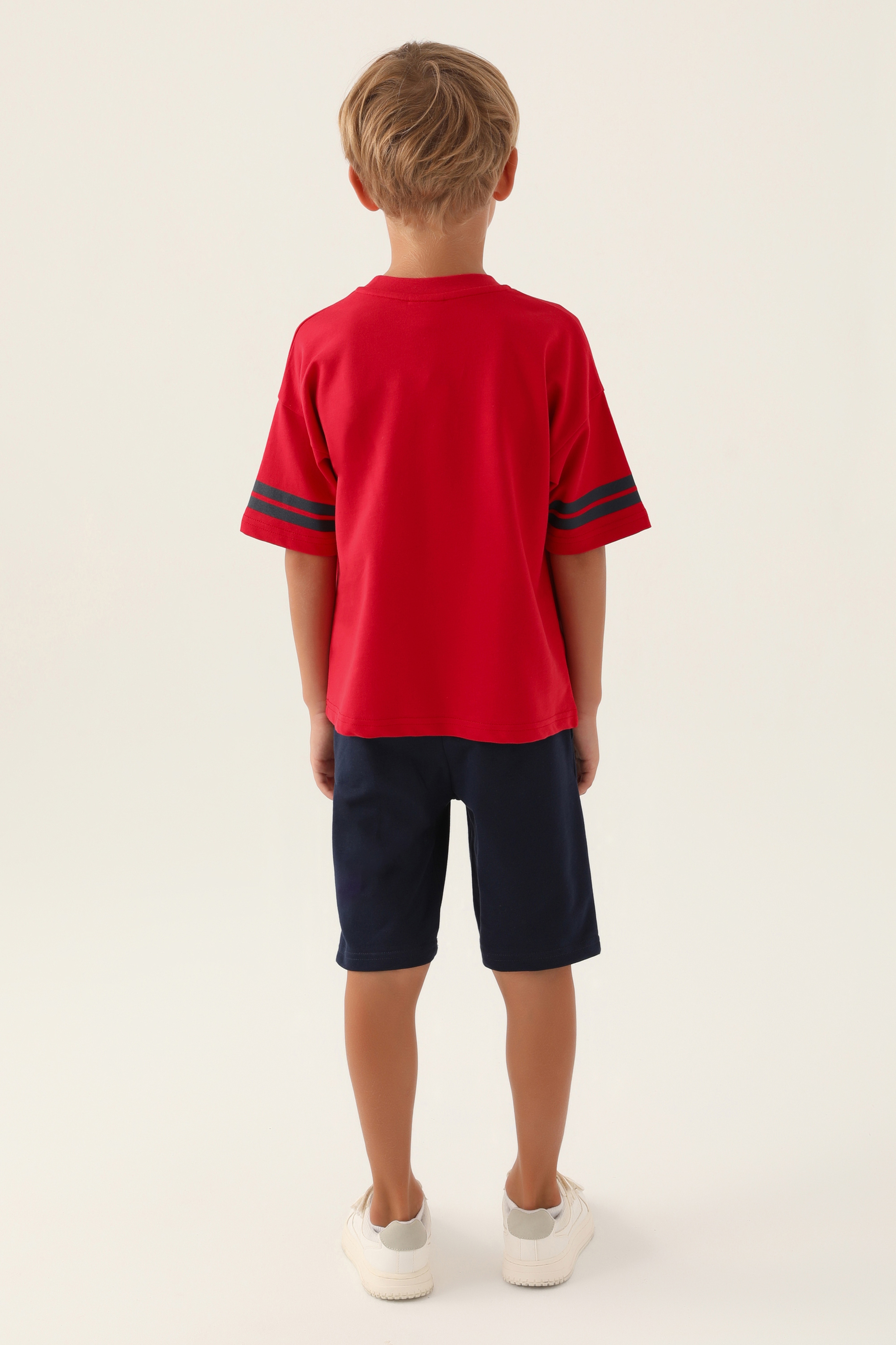 Erkek Çocuk Kırmızı Pijama Takımı
