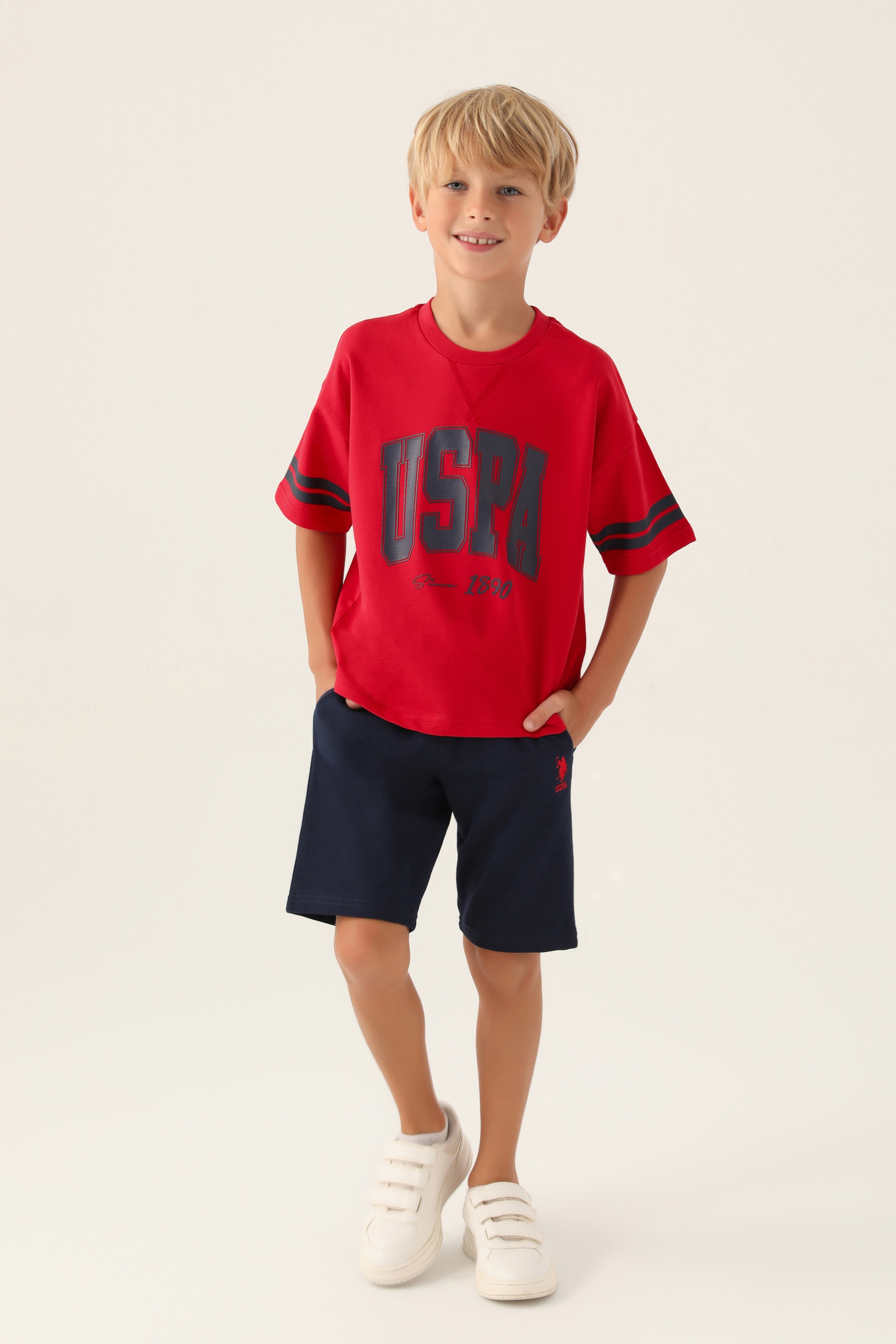 Erkek Çocuk Kırmızı Pijama Takımı