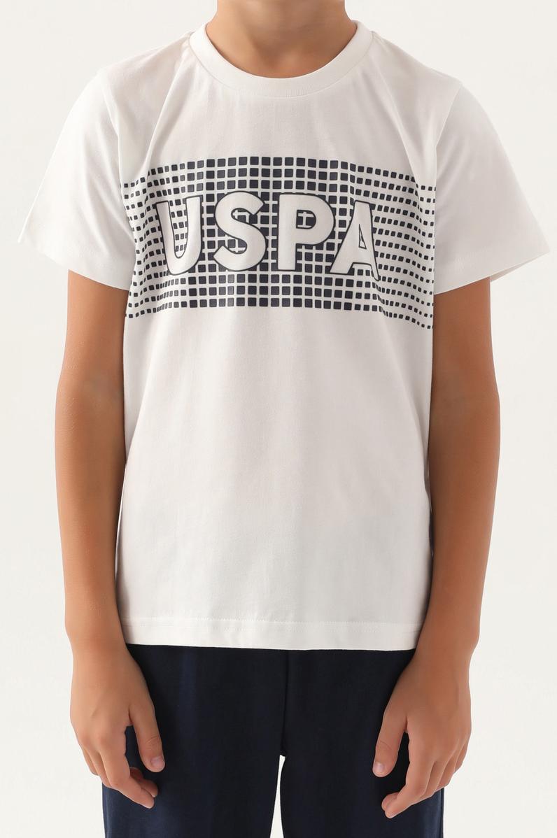 Erkek Çocuk Krem Pijama Takımı