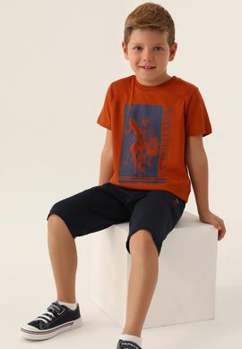 Erkek Çocuk Kiremit Pijama Takımı - 50291595001