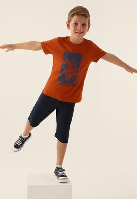 Erkek Çocuk Kiremit Pijama Takımı - 50291595001