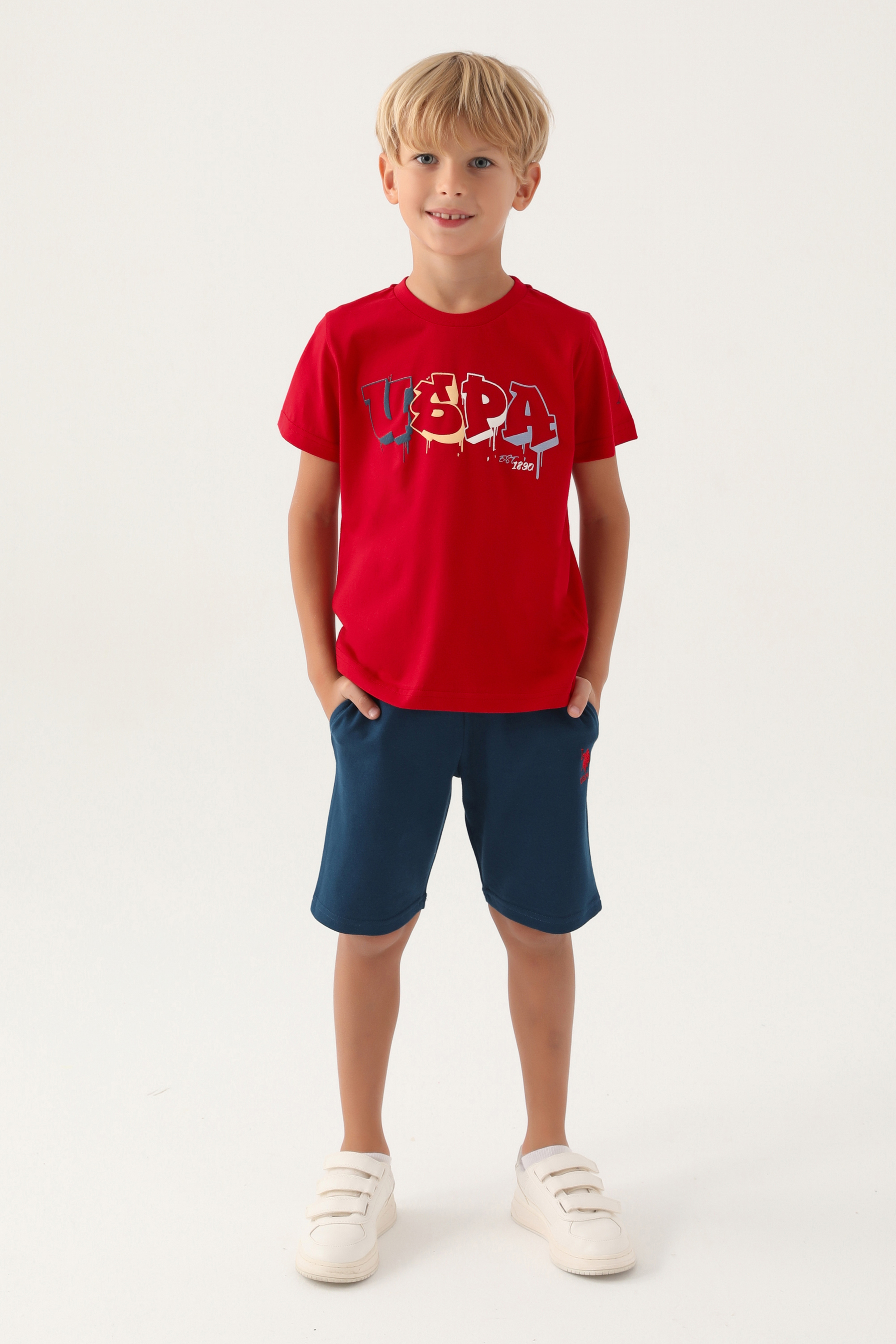 Erkek Çocuk Kırmızı Pijama Takımı
