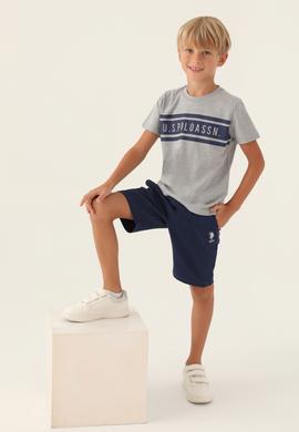 Erkek Çocuk Gri Melanj Pijama Takımı - 50291610007