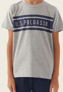 Erkek Çocuk Gri Melanj Pijama Takımı - 50291610007