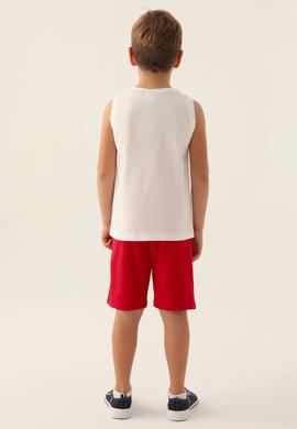 Erkek Çocuk Krem Pijama Takımı - 50291726003