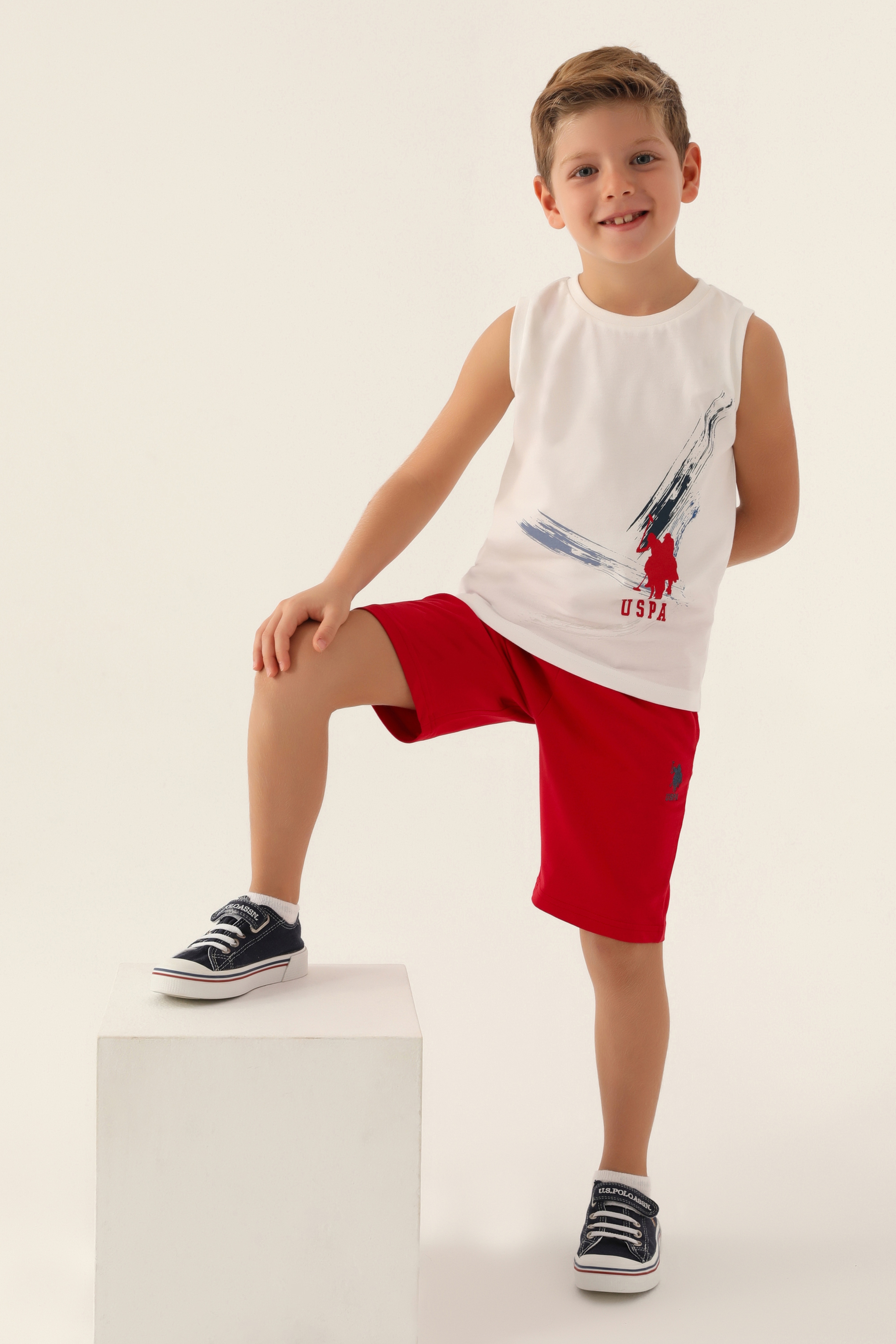 Erkek Çocuk Krem Pijama Takımı - Image 1