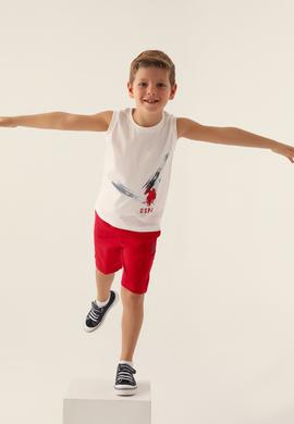 Erkek Çocuk Krem Pijama Takımı - 50291726003