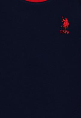 Erkek Çocuk Lacivert Bisiklet Yaka Tişört - 50284822025