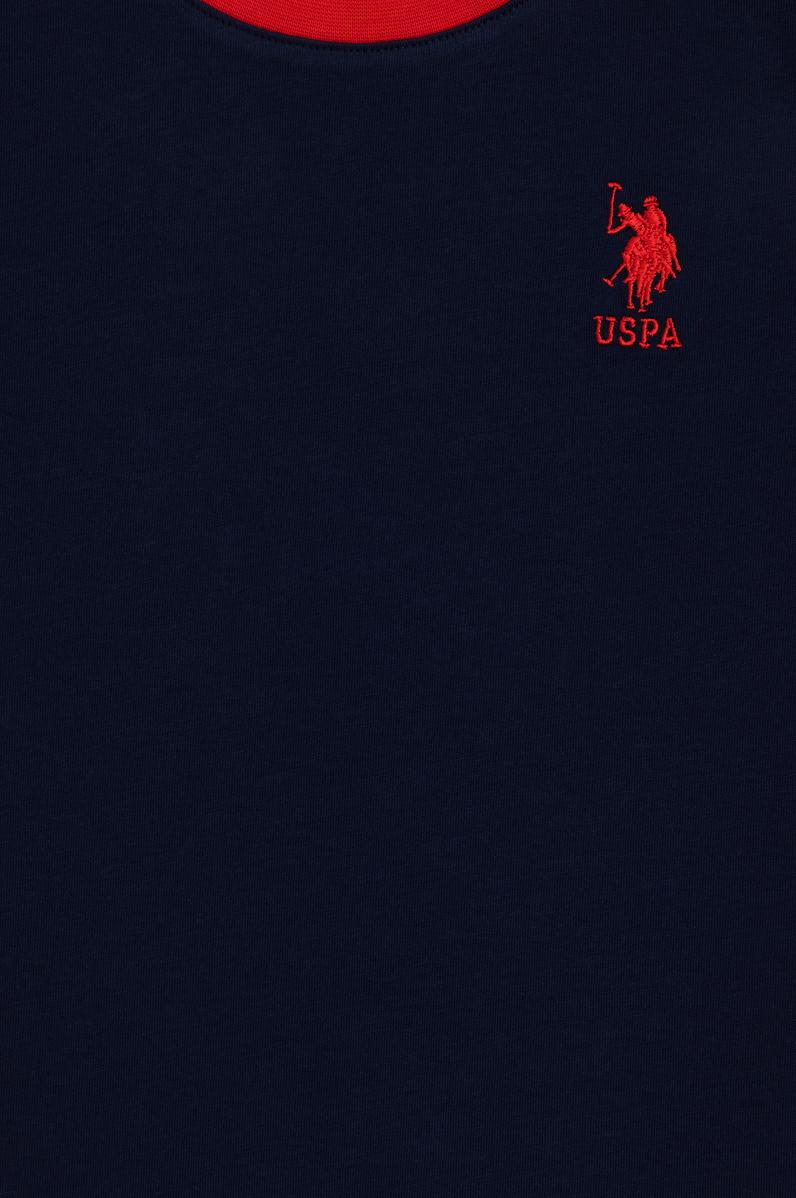 Erkek Çocuk Lacivert Bisiklet Yaka Tişört