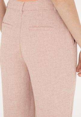 Kadın Pudra Kanvas Pantolon - 50287460009