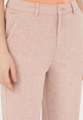 Kadın Pudra Kanvas Pantolon - 50287460009