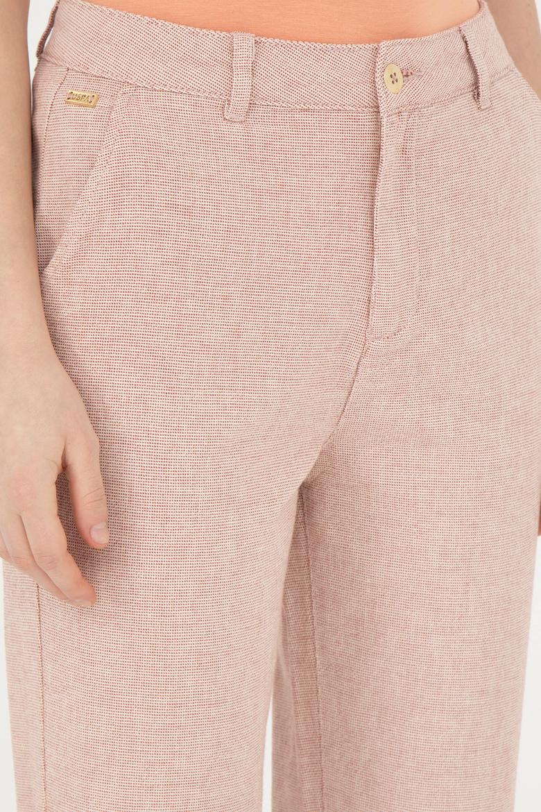 Kadın Pudra Kanvas Pantolon - 50287460009