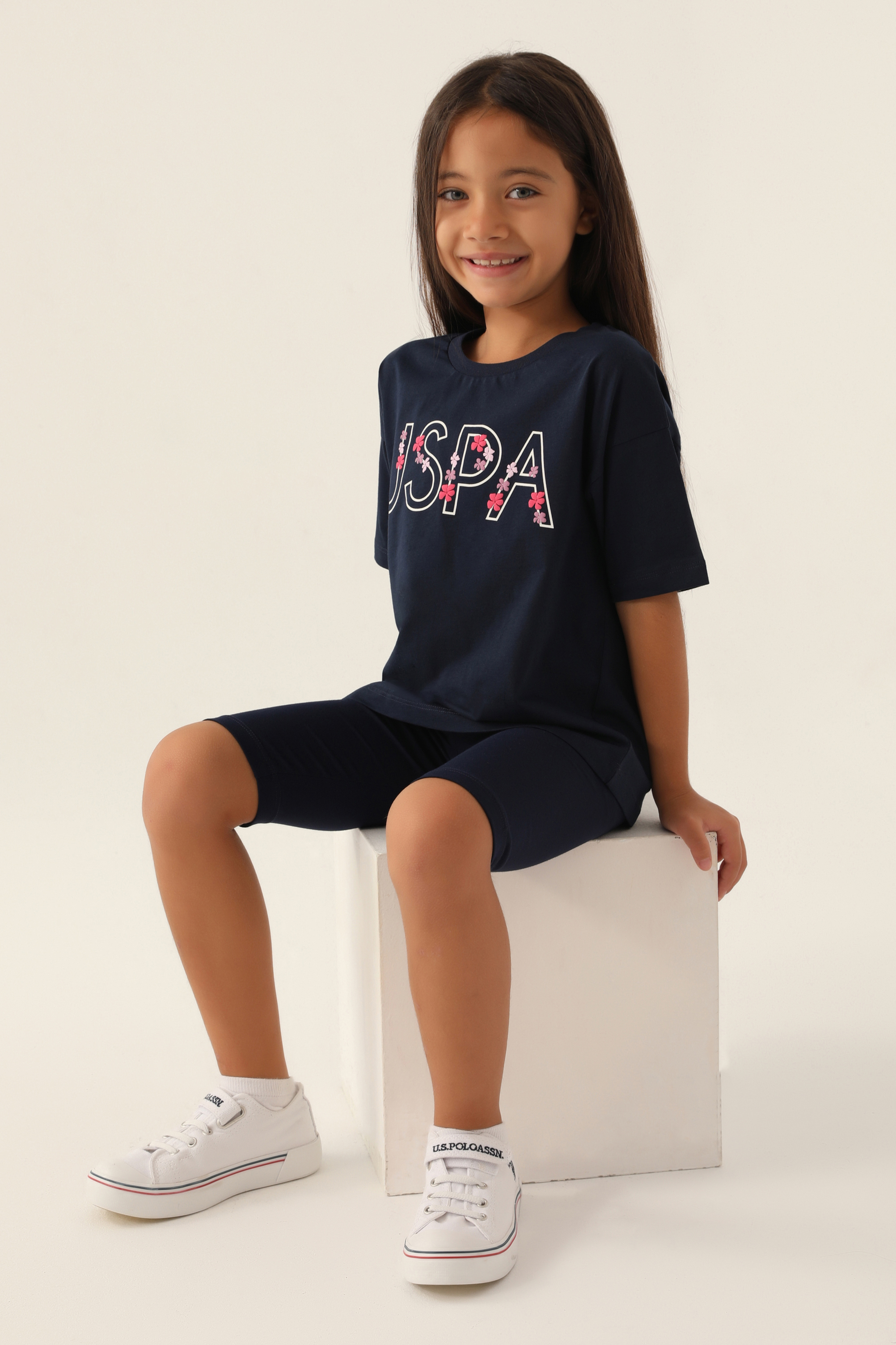 ست لباس خواب استاندارد فیت دخترانه یو اس پولو | U.S. Polo Assn. - تصویر 3