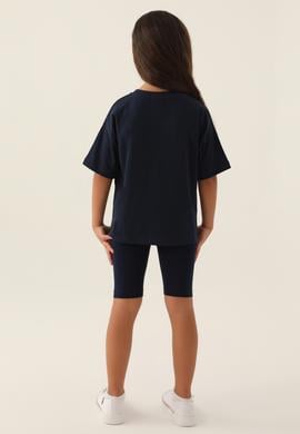 Kız Çocuk Lacivert Pijama Takımı - 50290828001