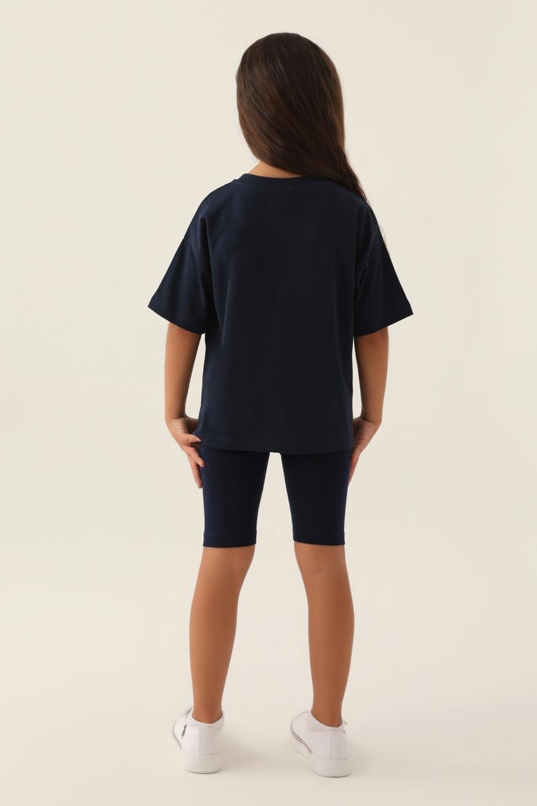 Kız Çocuk Lacivert Pijama Takımı - 50290828001