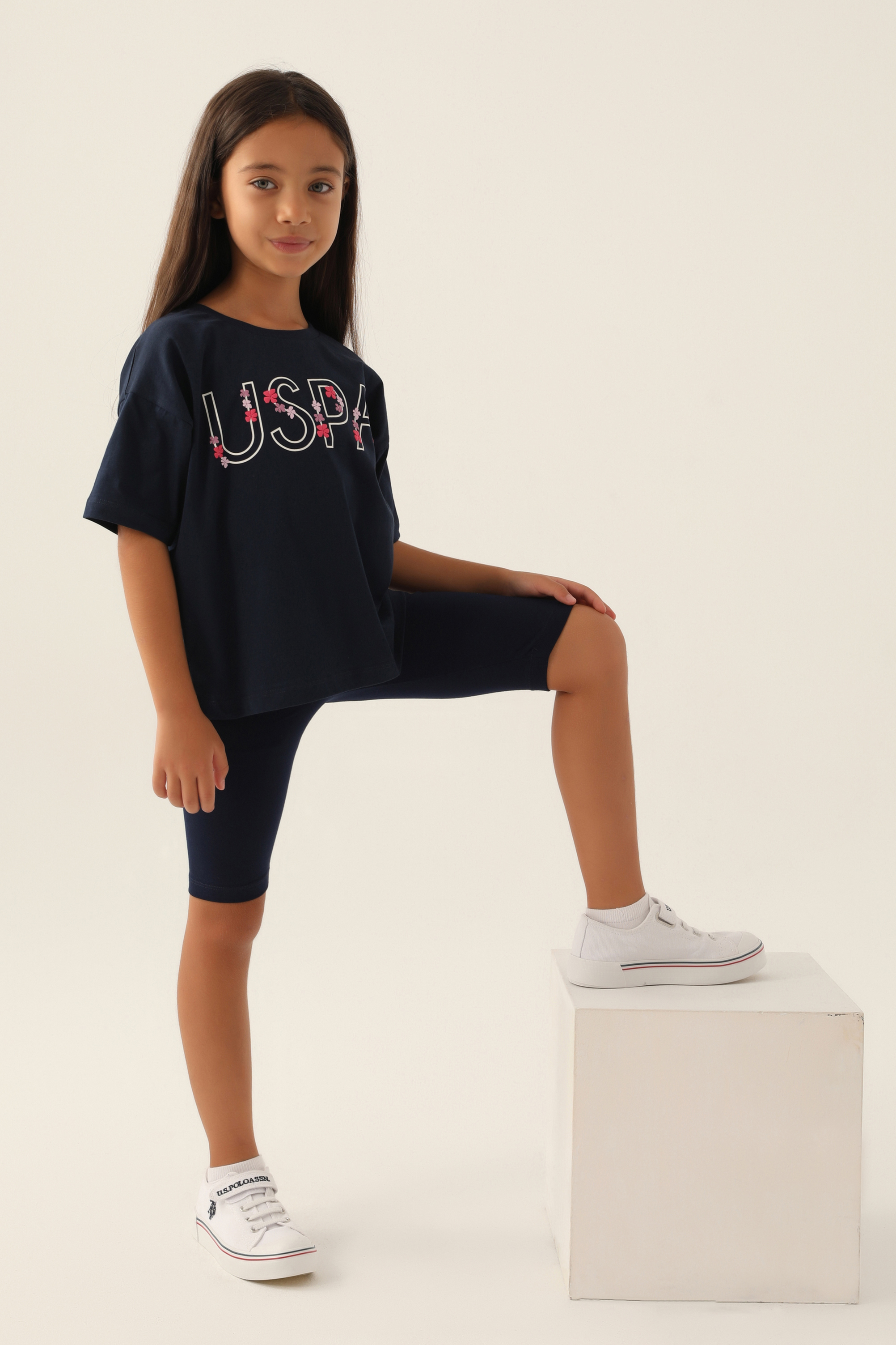 ست لباس خواب استاندارد فیت دخترانه یو اس پولو | U.S. Polo Assn. - تصویر 2