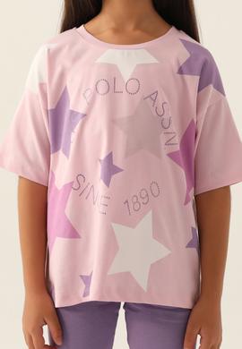 Kız Çocuk Toz Pembe Pijama Takımı - 50290829007