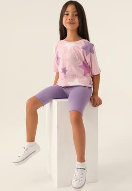 Kız Çocuk Toz Pembe Pijama Takımı - 50290829007