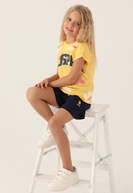 Kız Çocuk Sarı Pijama Takımı - 50290830012