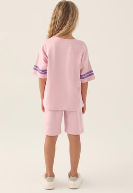 Kız Çocuk Toz Pembe Pijama Takımı - 50290941003