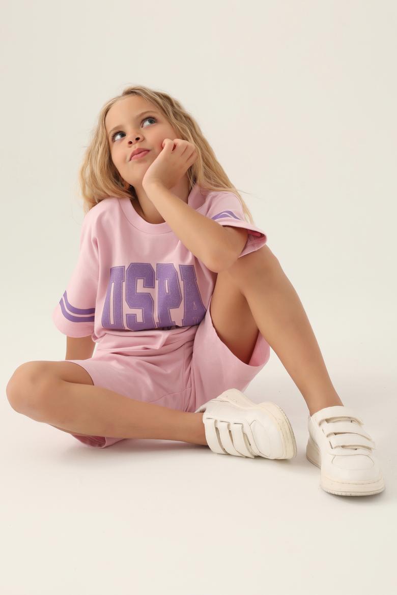 Kız Çocuk Toz Pembe Pijama Takımı - 50290941003
