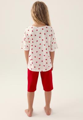 Kız Çocuk Kırmızı Pijama Takımı - 50290942003
