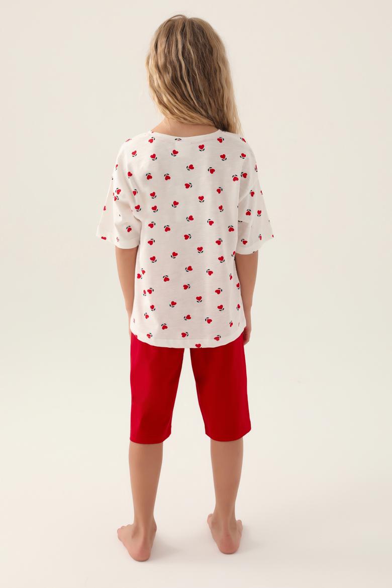 Kız Çocuk Kırmızı Pijama Takımı - 50290942003