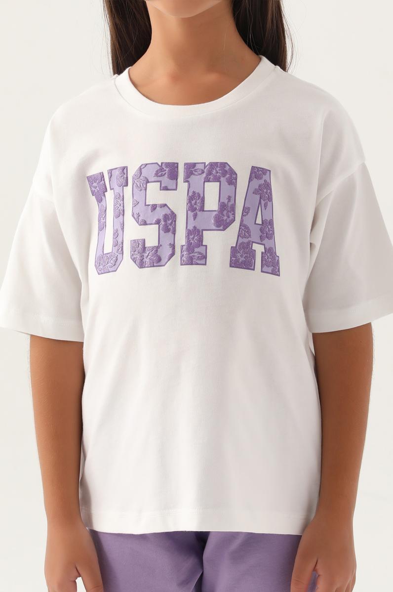 Kız Çocuk Lila Pijama Takımı