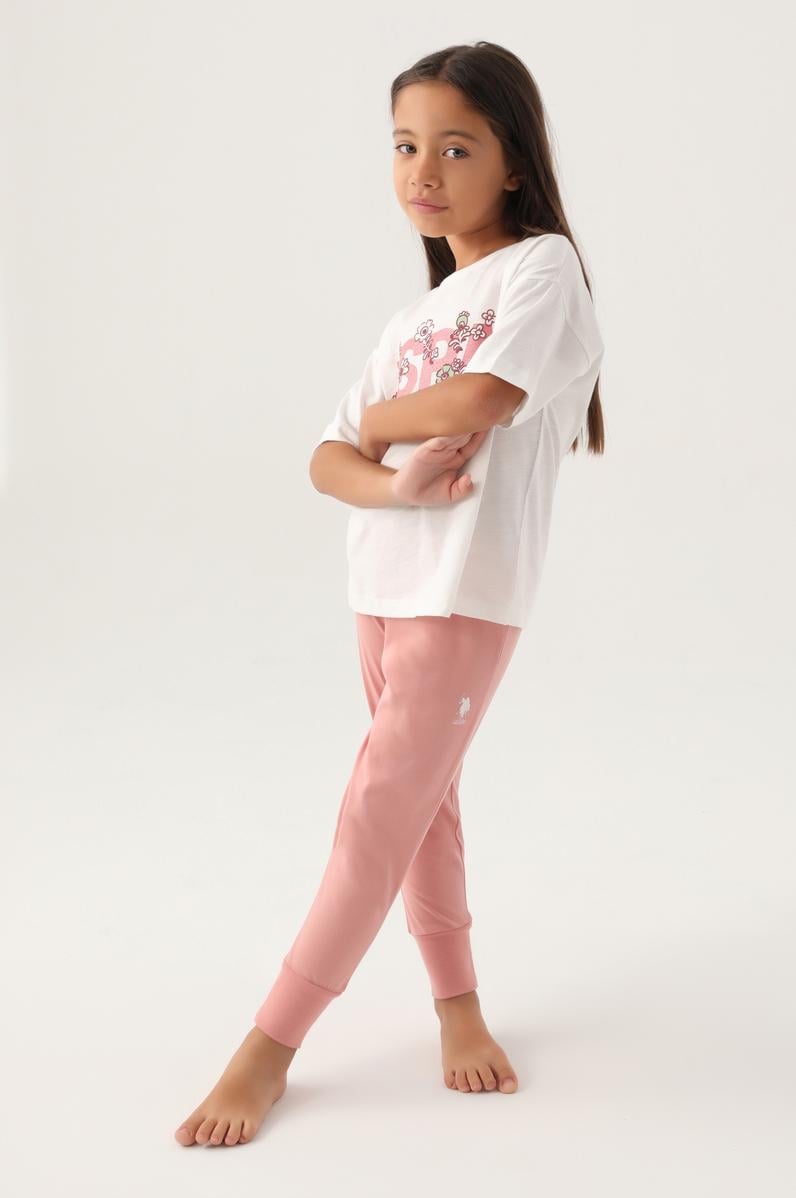 Kız Çocuk Pembe Alt Üst Takım