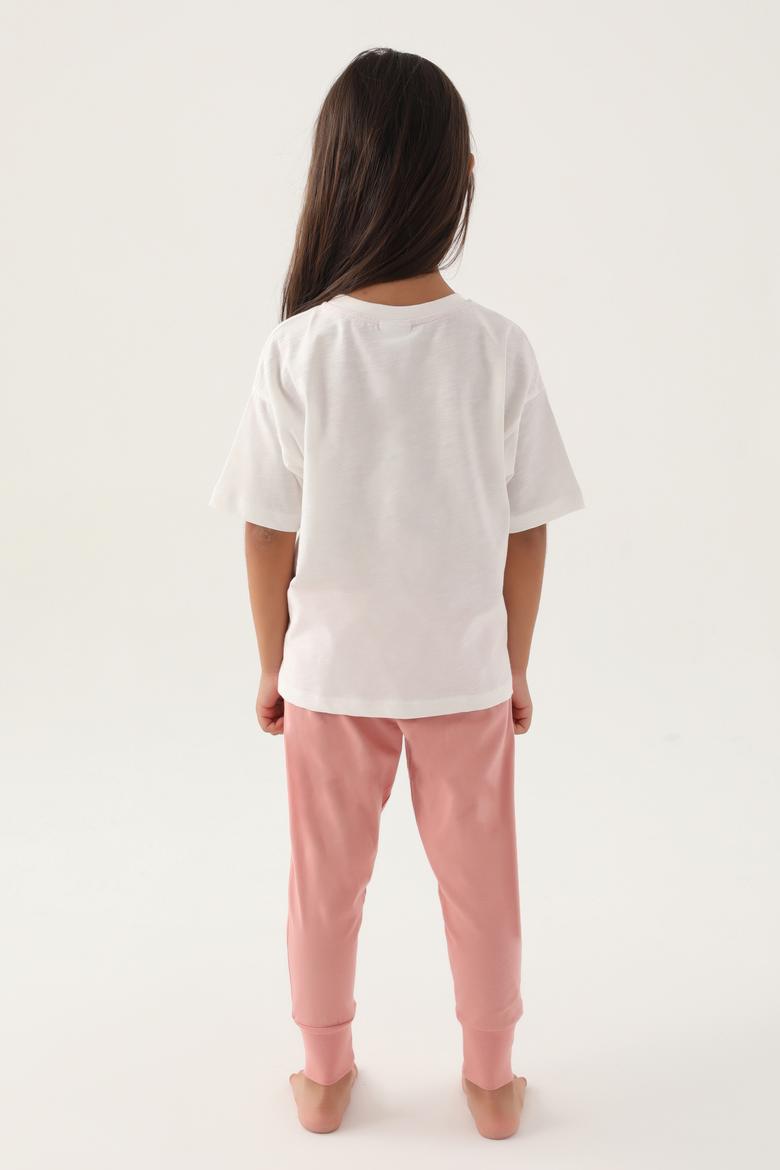 Kız Çocuk Pembe Alt Üst Takım - 50290948002