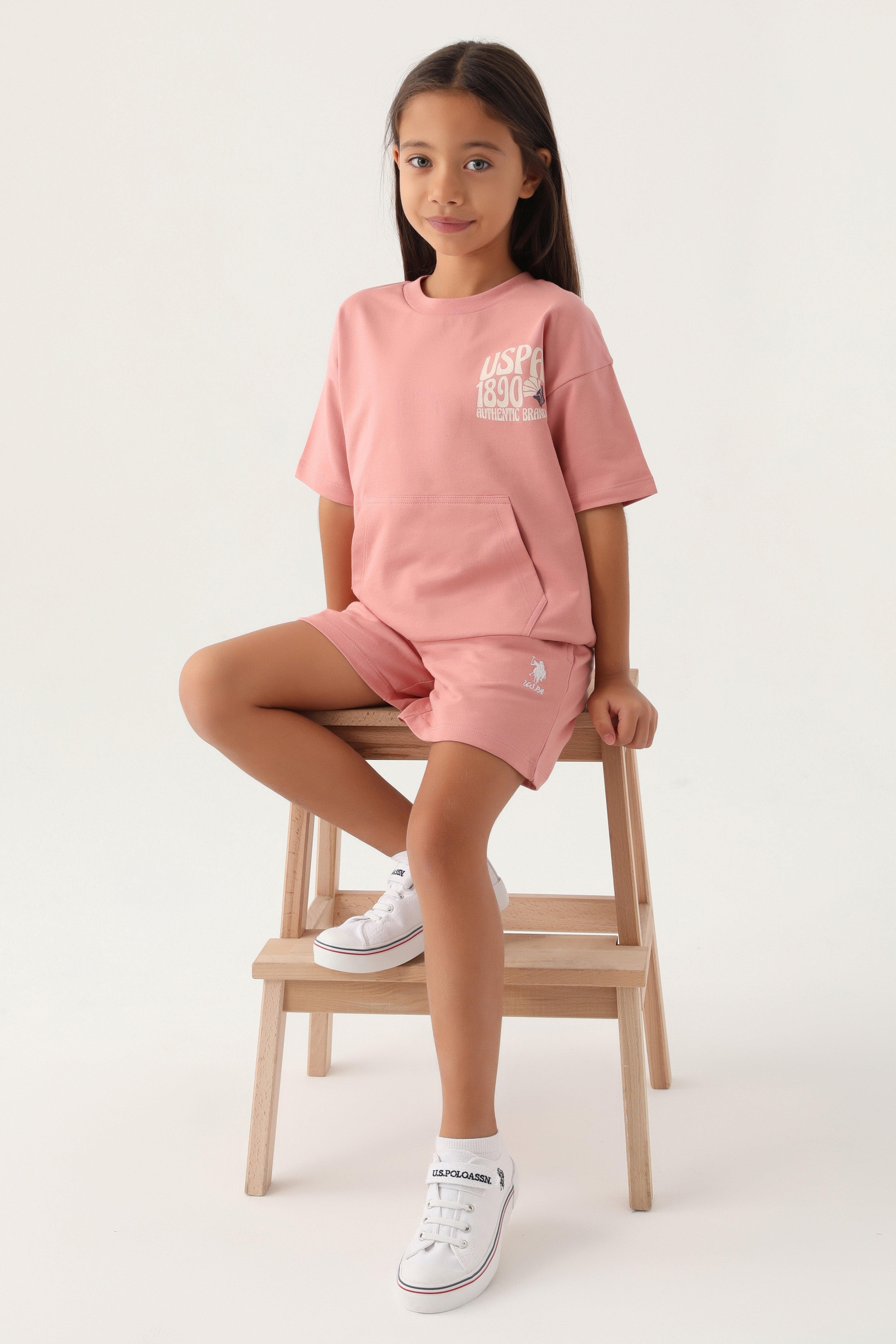 Kız Çocuk Pembe Pijama Takımı - Image 2