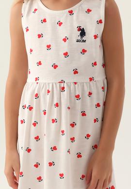 Kız Çocuk Kırmızı Örme Elbise - 50290953003