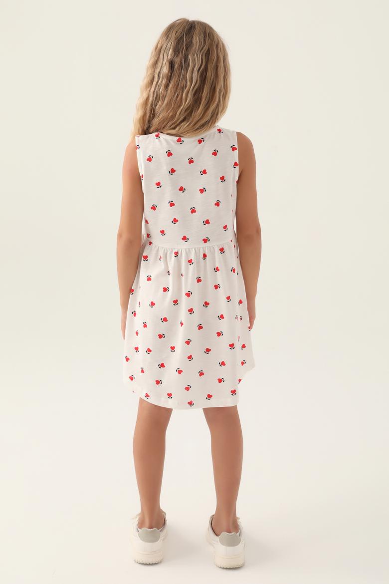 Kız Çocuk Kırmızı Örme Elbise - 50290953003