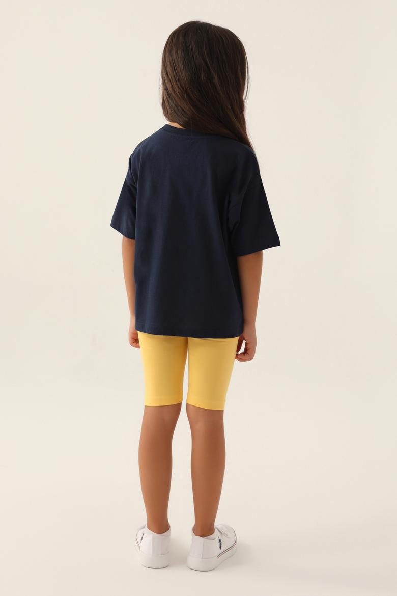 Kız Çocuk Lacivert Pijama Takımı - 50290956007