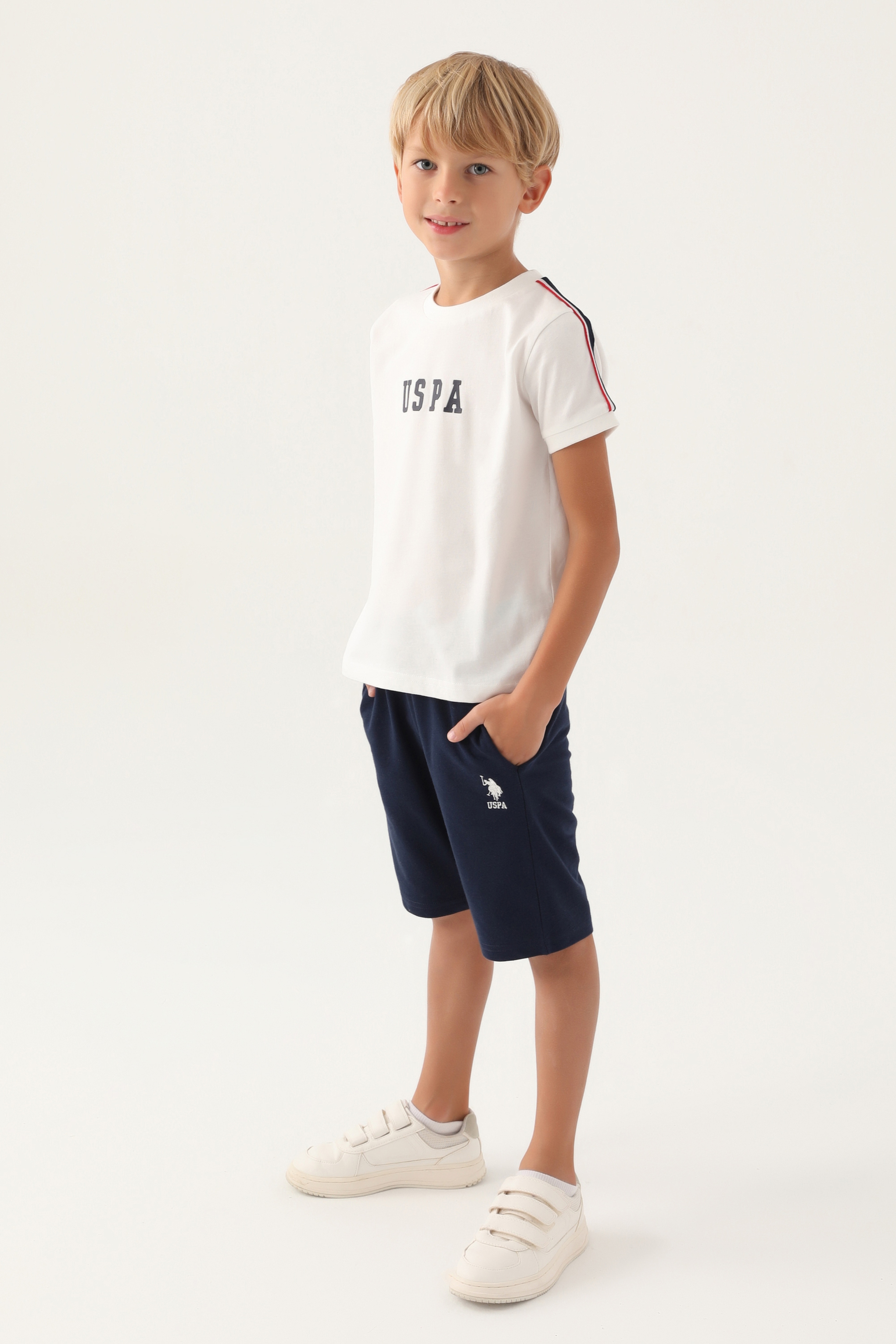 Erkek Çocuk Krem Pijama Takımı - Image 2