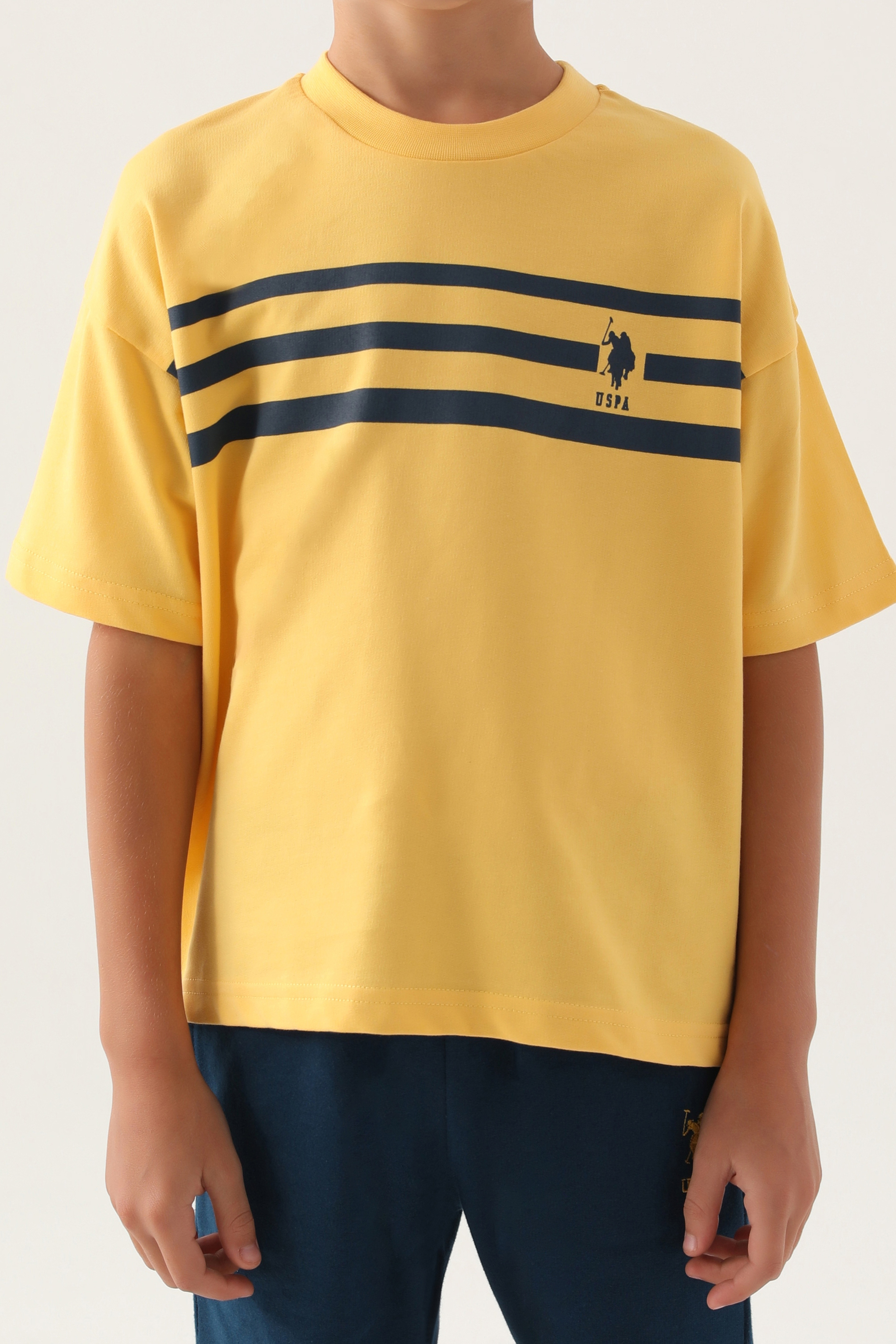 Erkek Çocuk Sarı Pijama Takımı