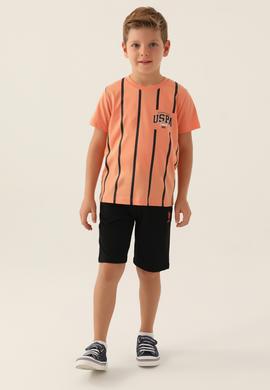 Erkek Çocuk Turuncu Pijama Takımı - 50291607001