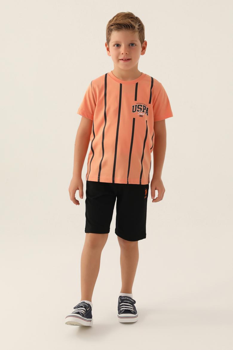 Erkek Çocuk Turuncu Pijama Takımı - 50291607001