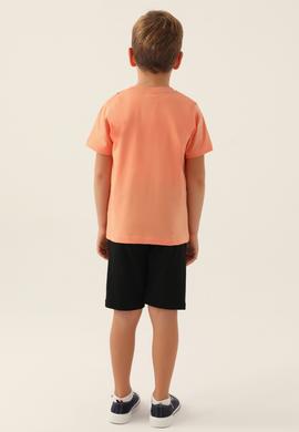 Erkek Çocuk Turuncu Pijama Takımı - 50291607001