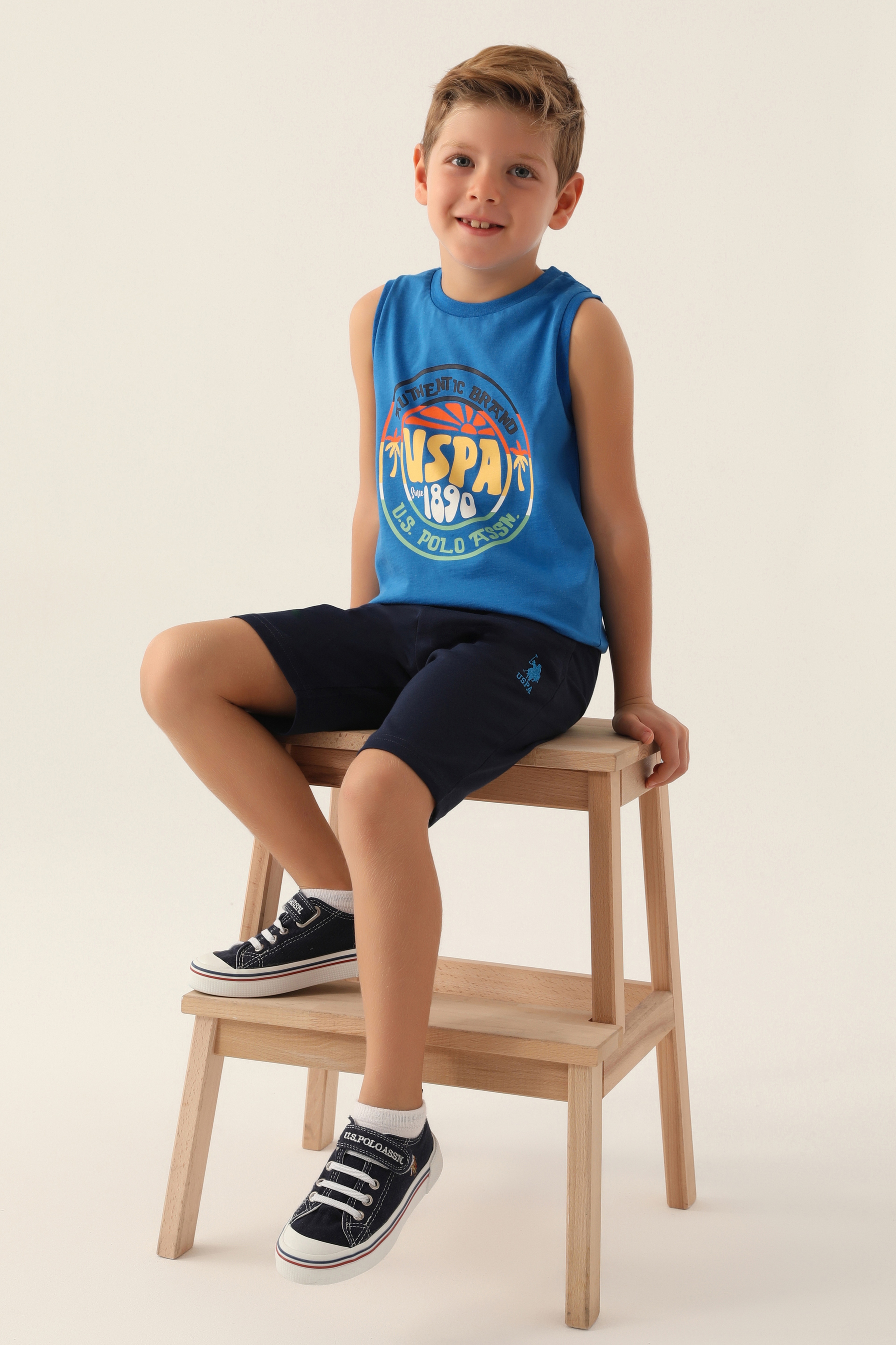 Erkek Çocuk Kobalt Mavi Pijama Takımı