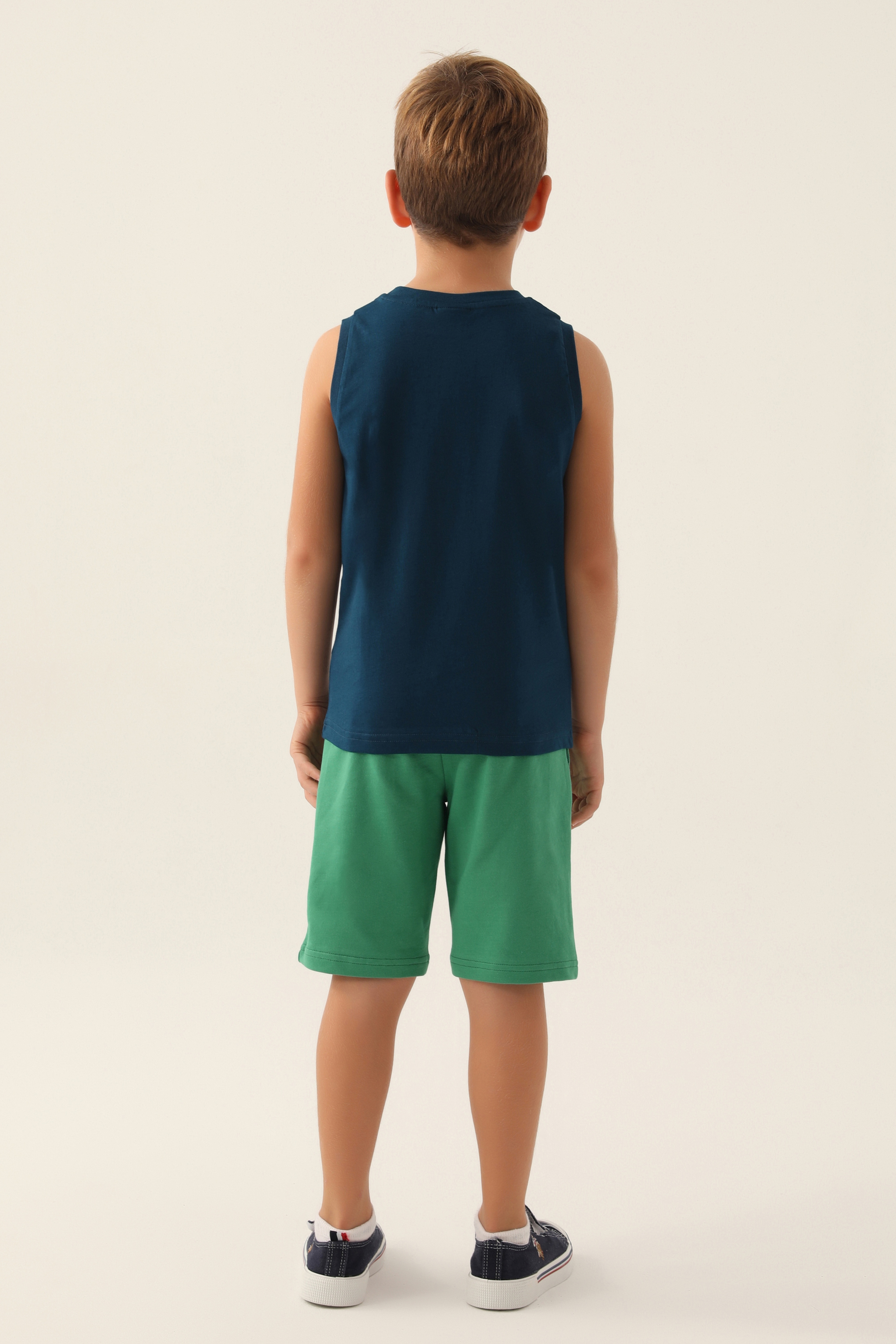 Erkek Çocuk Lacivert Pijama Takımı - Image 4
