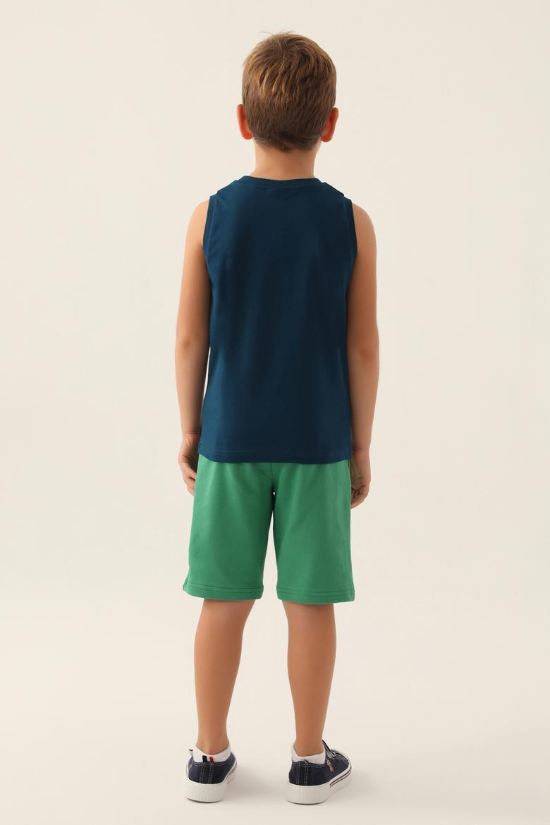 Erkek Çocuk Lacivert Pijama Takımı - 50291611009