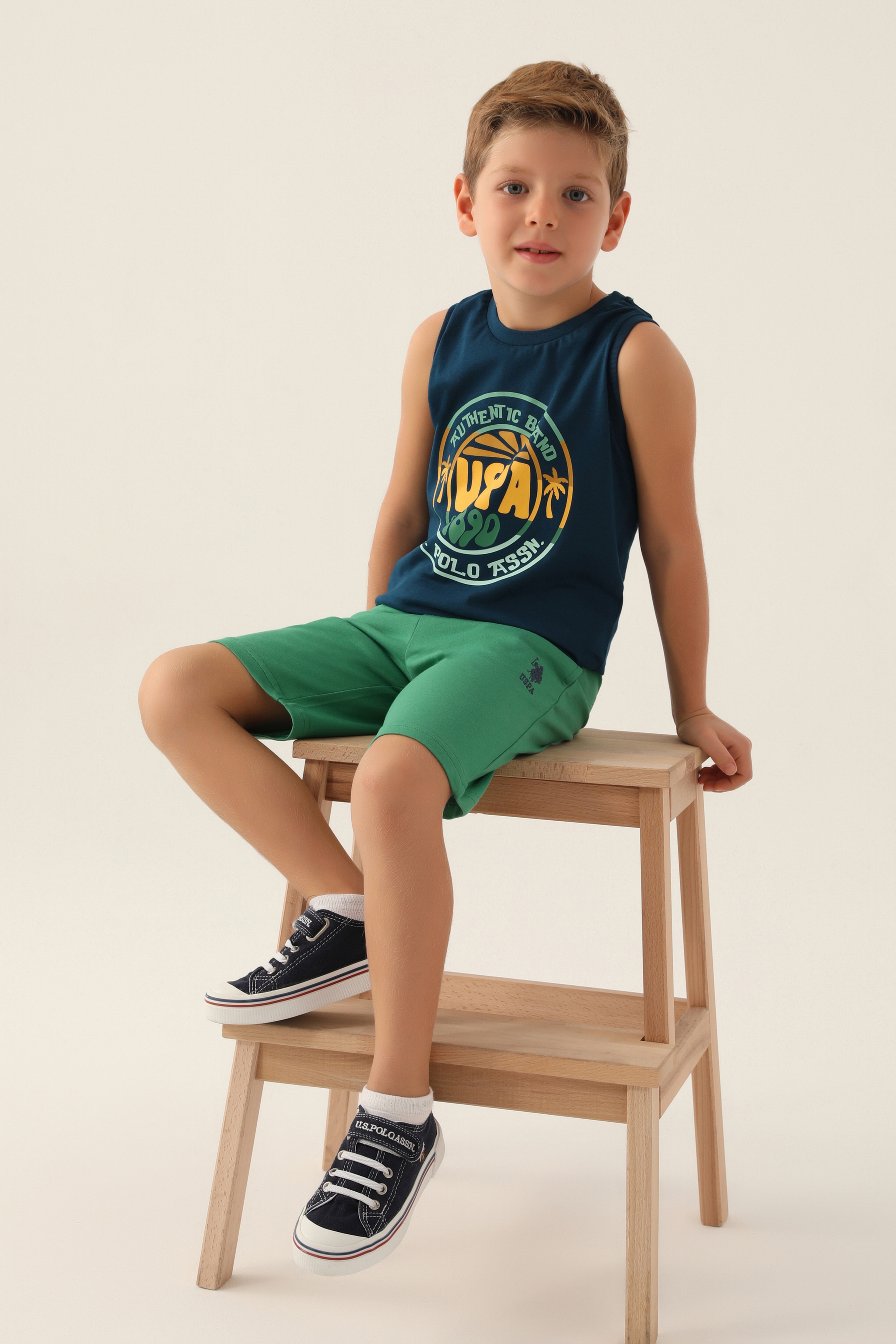 Erkek Çocuk Lacivert Pijama Takımı