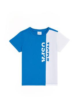 Erkek Çocuk Saks Bisiklet Yaka Tişört - 50284889050