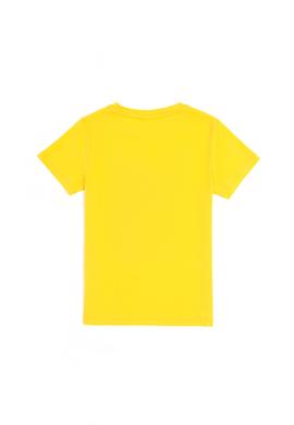 Erkek Çocuk Sarı Bisiklet Yaka Tişört - 50284902011