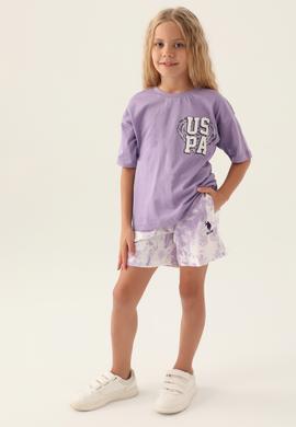 Kız Çocuk Lila Pijama Takımı - 50290945005