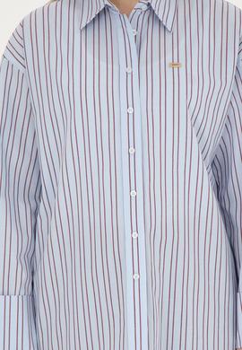 Kadın Açık Mavi Uzun Kollu Gömlek - 50279792012